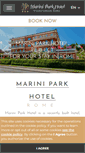 Mobile Screenshot of mariniparkhotel.it
